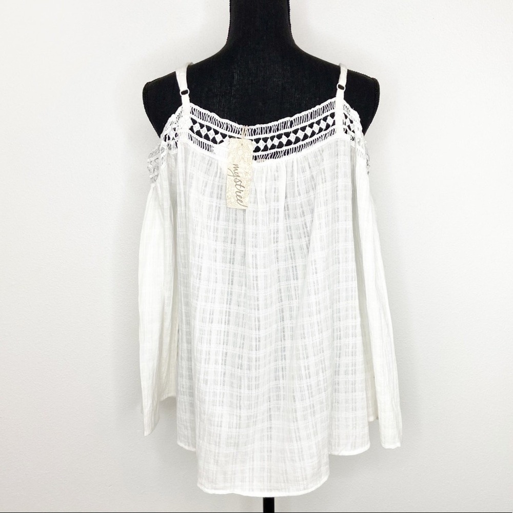 Blouse Top Gauzy Boho - Picture 5 of 10